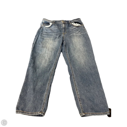Jeans Straight By Time And Tru In Blue, Size: 20