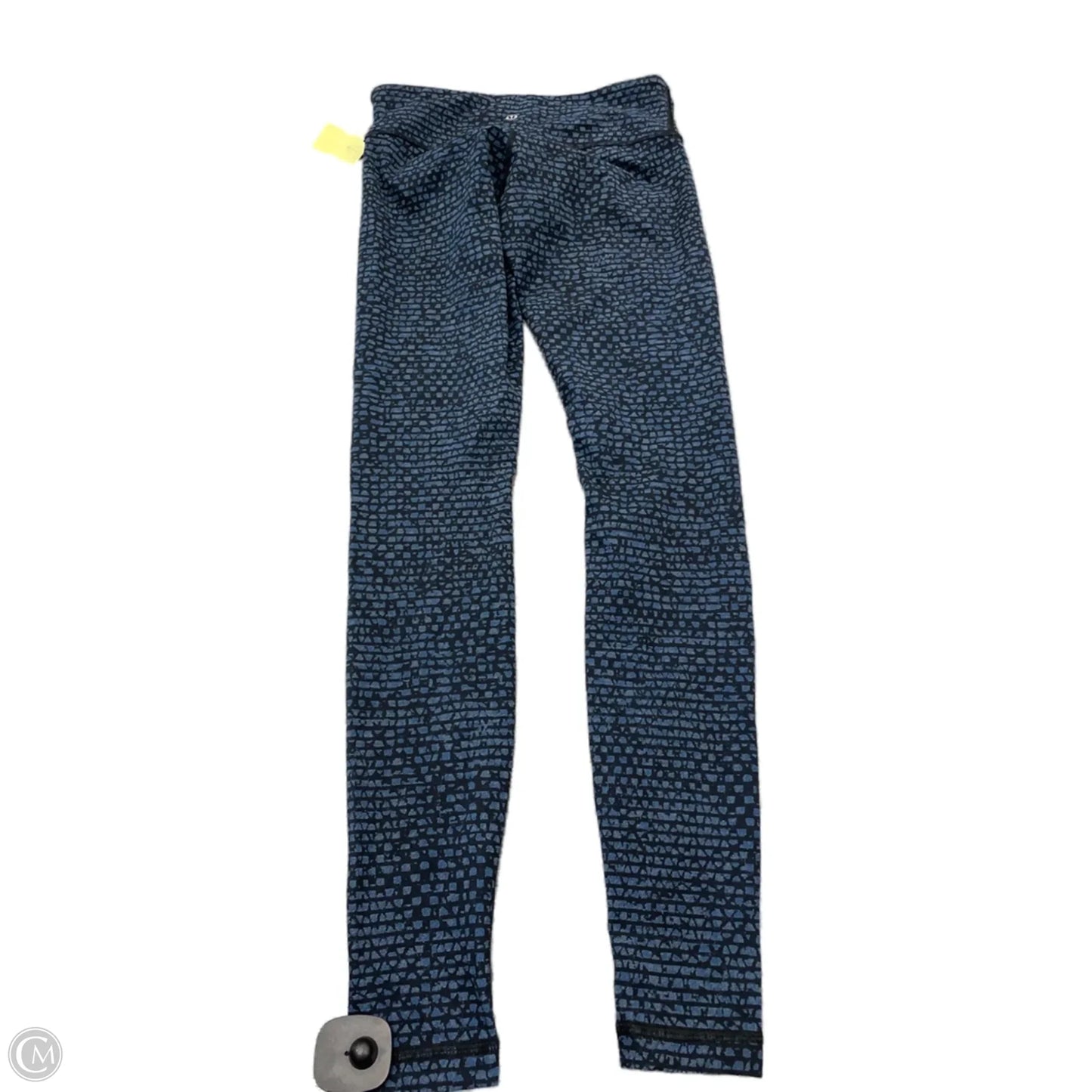 Athletic Leggings By Lululemon In Blue, Size: 6