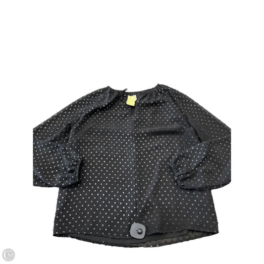 Top Long Sleeve By Gap In Black, Size: S