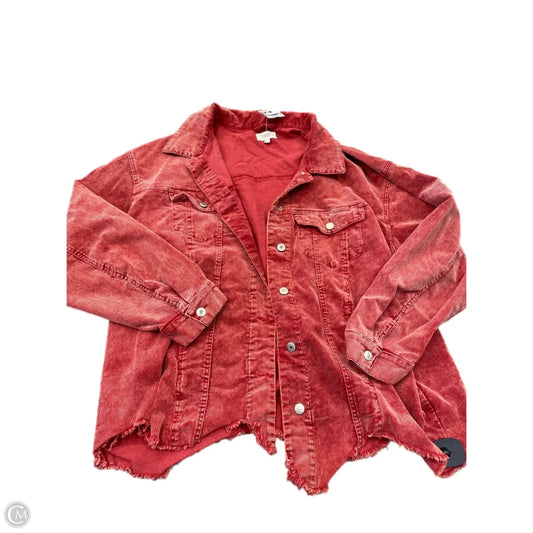 Jacket Other By Oddi In Red, Size: 2x