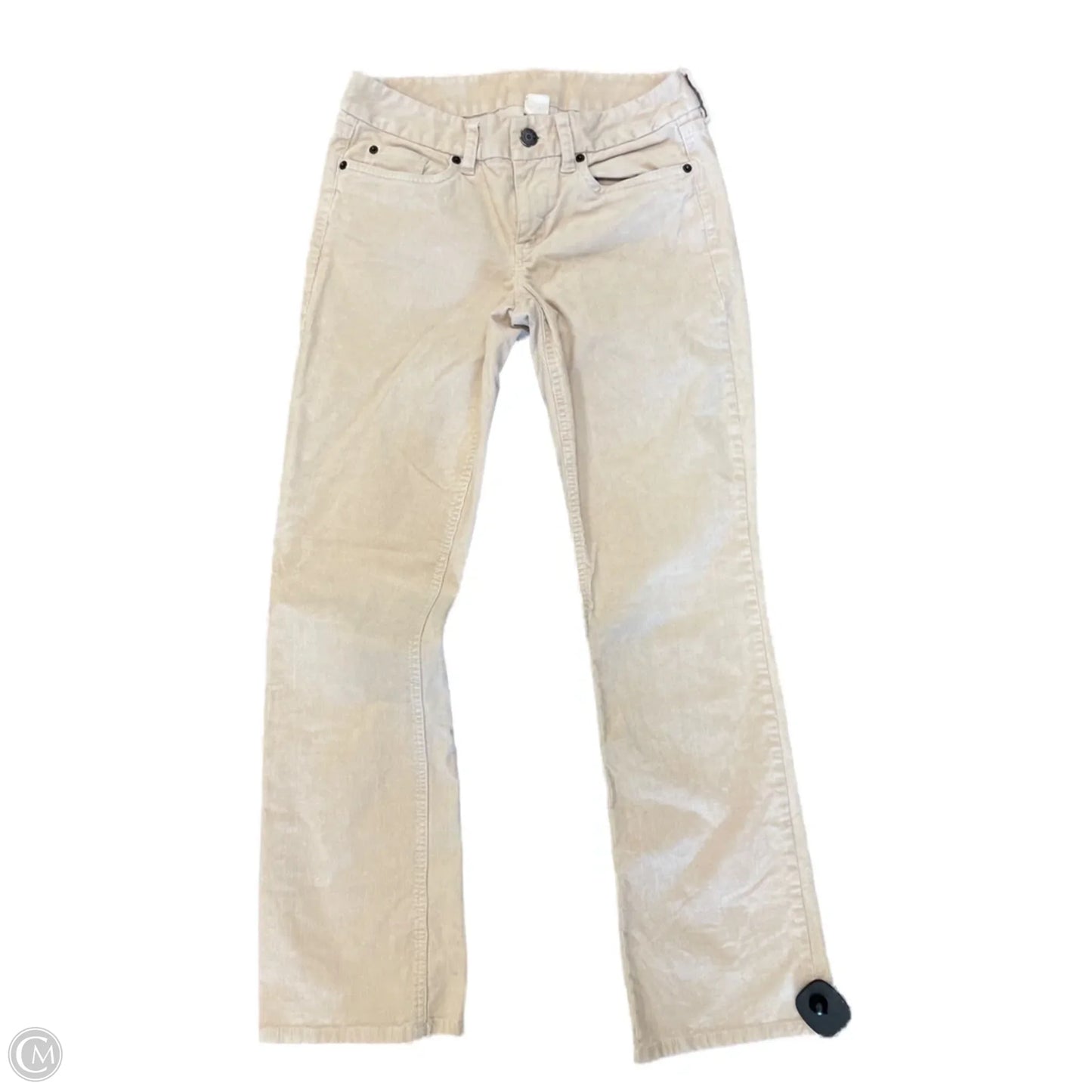 Pants Corduroy By J. Crew In Cream, Size: 4