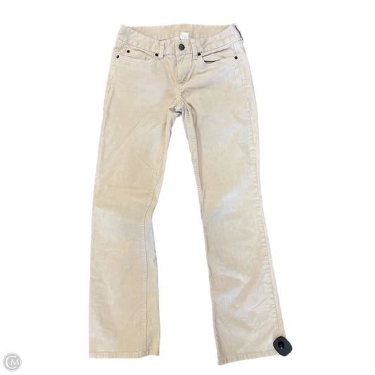 Pants Corduroy By J. Crew In Cream, Size: 4