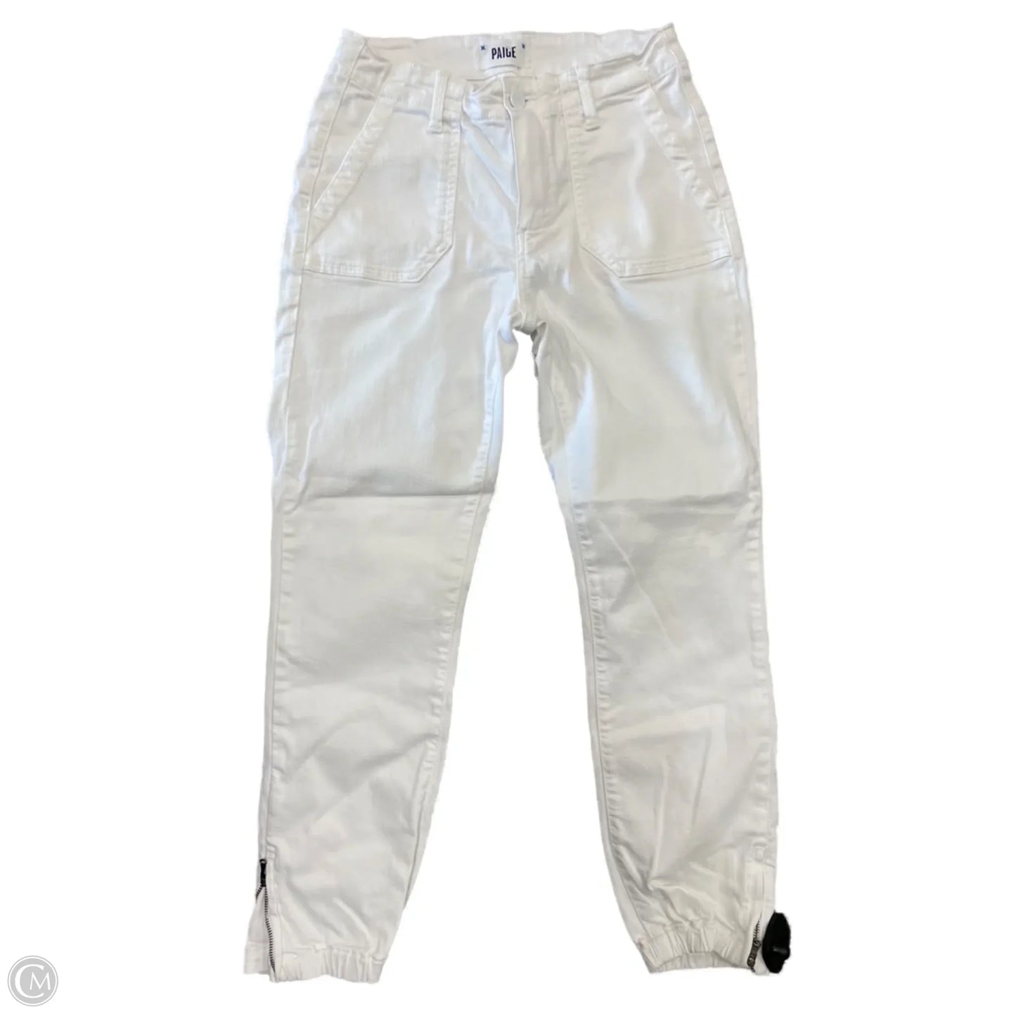 Jeans Boyfriend By Paige In White, Size: 2