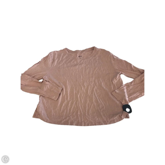 Top Long Sleeve By Clothes Mentor In Pink, Size: M