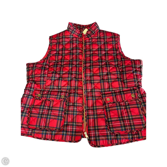 Vest Puffer & Quilted By St Johns Bay In Plaid Pattern, Size: Xxl