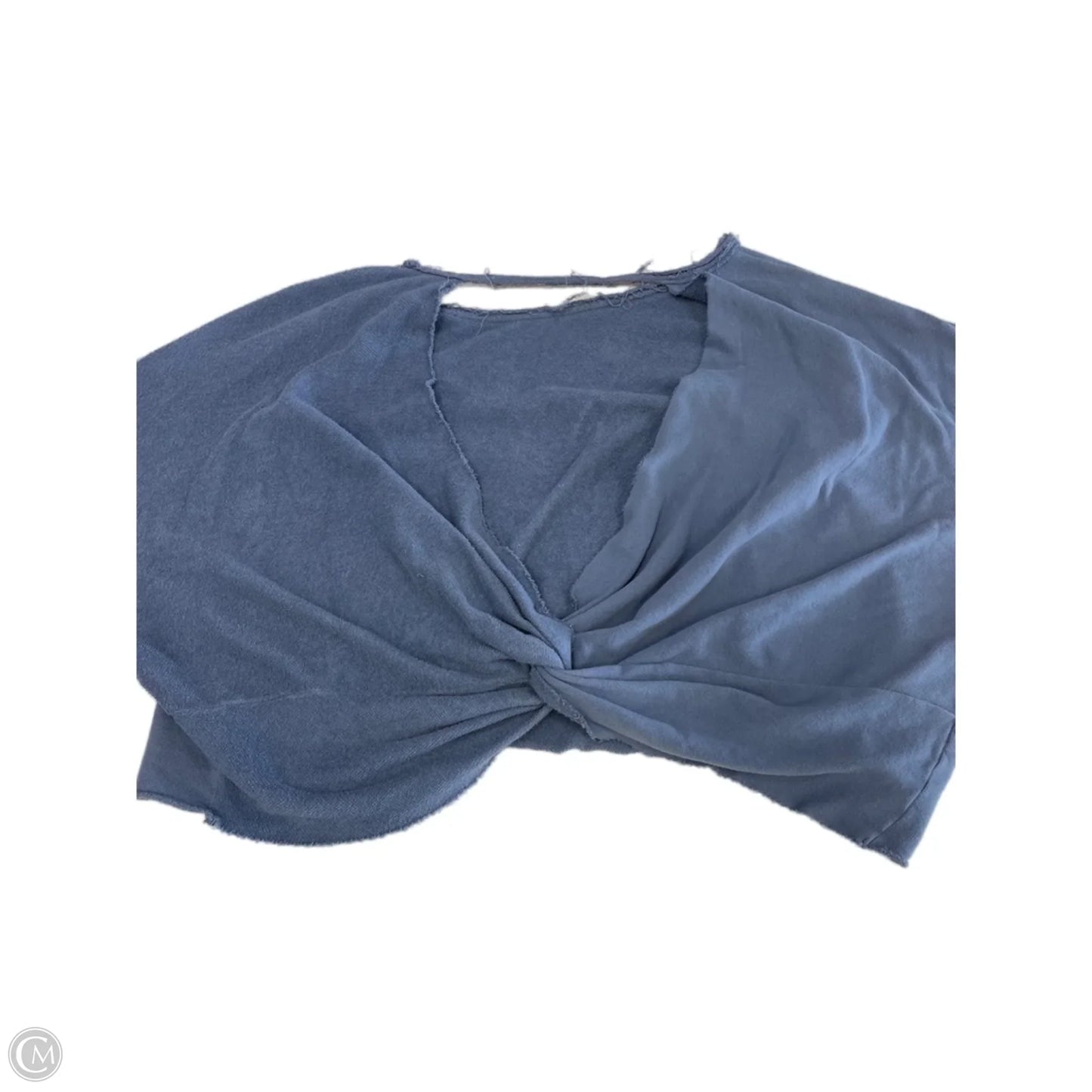 Top Long Sleeve By Aerie In Blue, Size: L