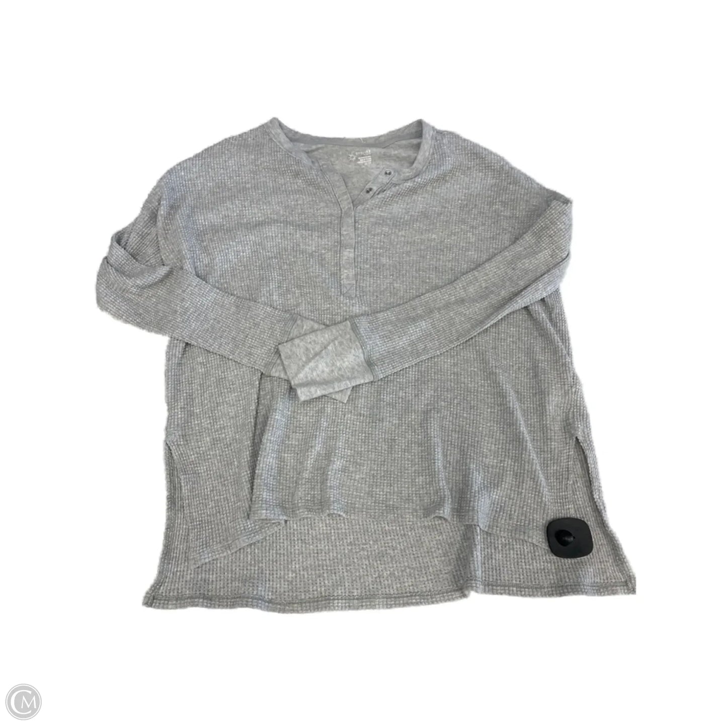 Top Long Sleeve By Aerie In Grey, Size: Xs
