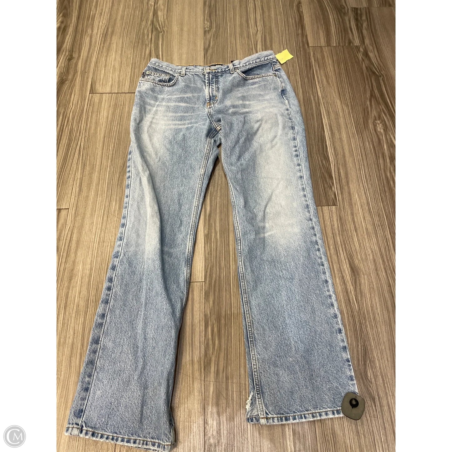 Jeans Boot Cut By Express In Blue, Size: 12