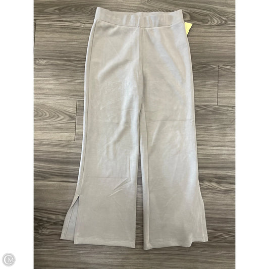 Pants Wide Leg By Cable And Gauge In Grey, Size: S