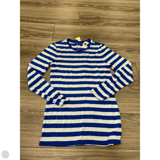 Top Long Sleeve By Gap In Striped Pattern, Size: L