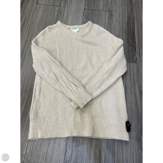 Sweater By Old Navy In Cream, Size: M