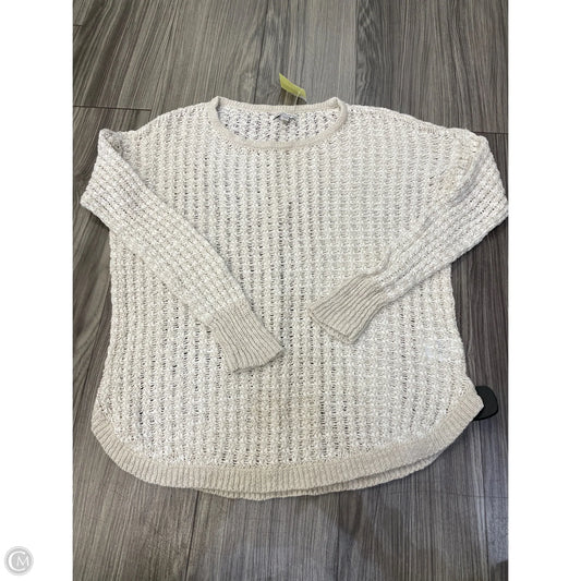 Sweater By American Eagle In White, Size: M