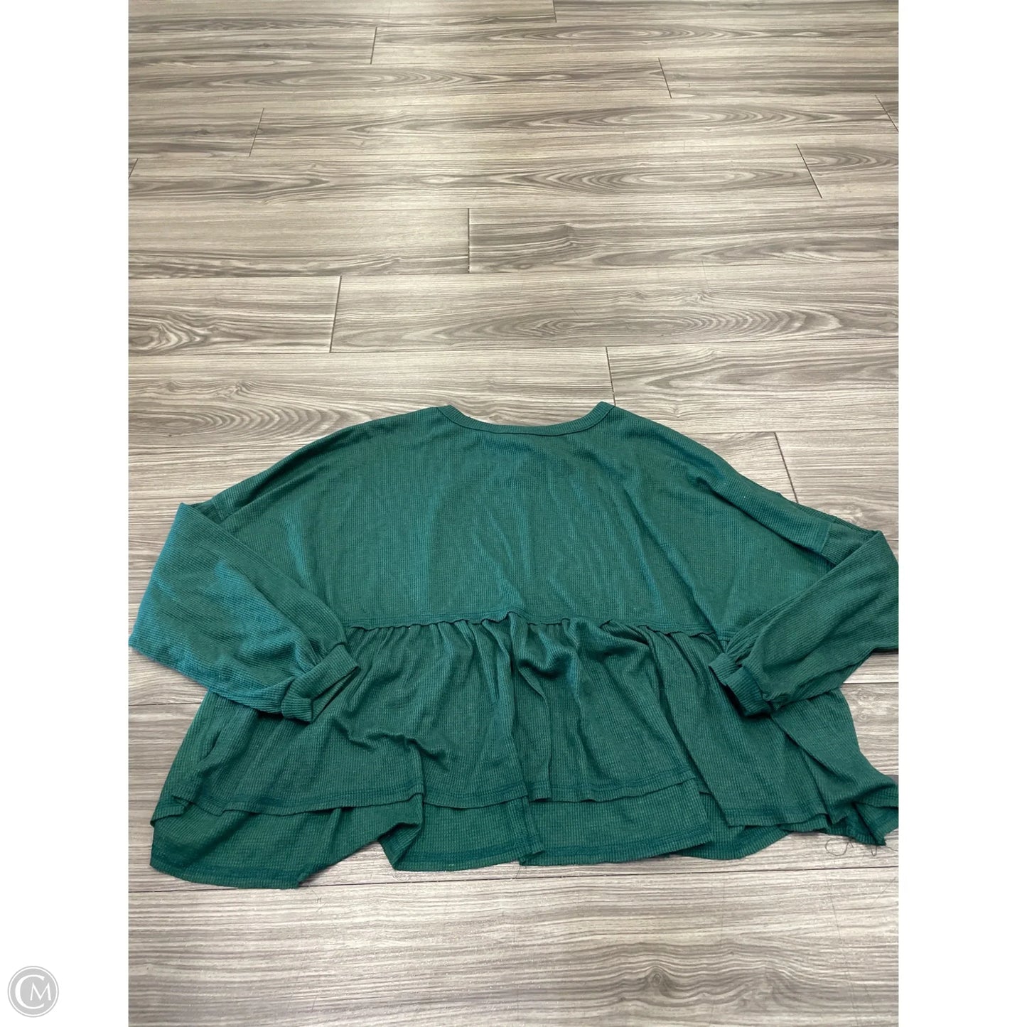 Top Long Sleeve By Altard State In Green, Size: Xs