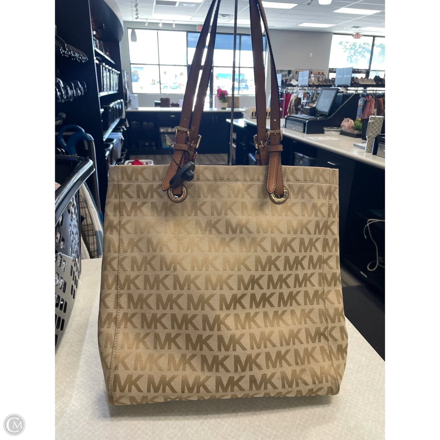 Tote Designer By Michael Kors, Size: Medium