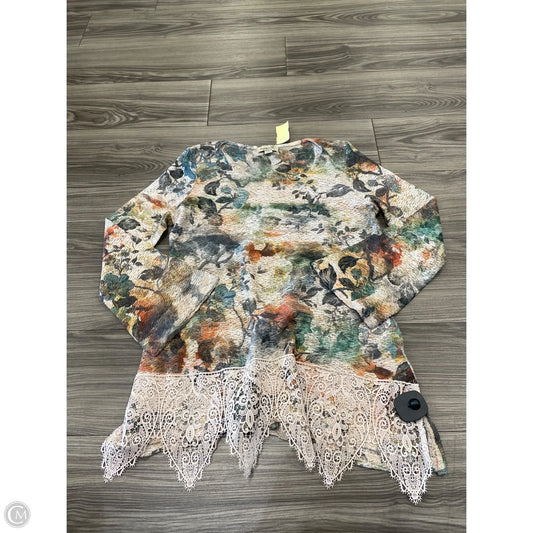 Top Long Sleeve By One World In Multi-colored, Size: S