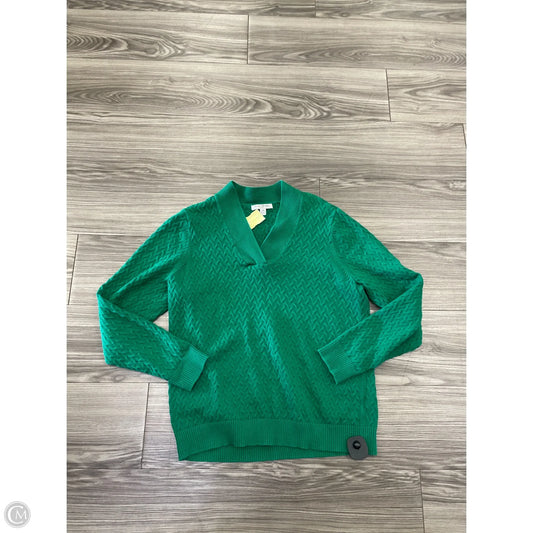 Sweater By Studio Works In Green, Size: 1x