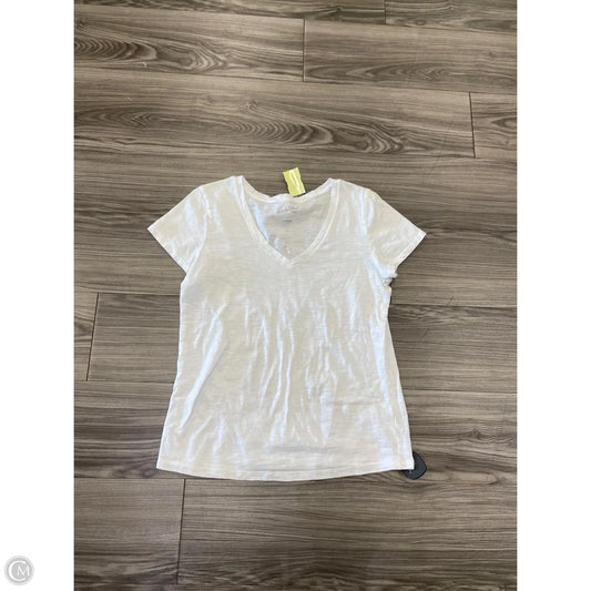 Top Short Sleeve By Universal Thread In White, Size: M