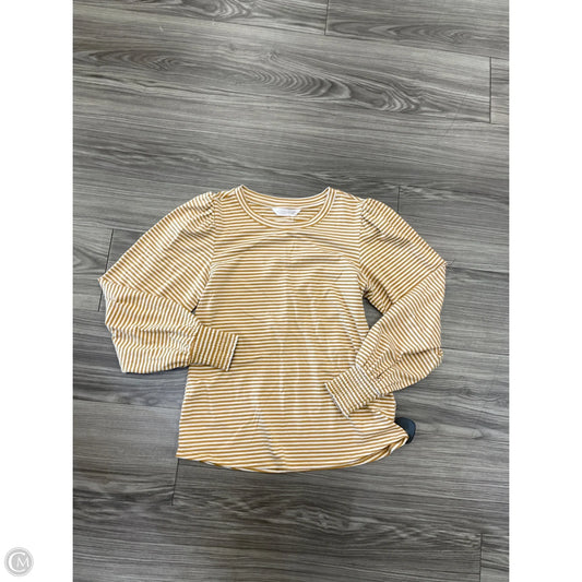 Top Long Sleeve By Clothes Mentor In Striped Pattern, Size: Xs