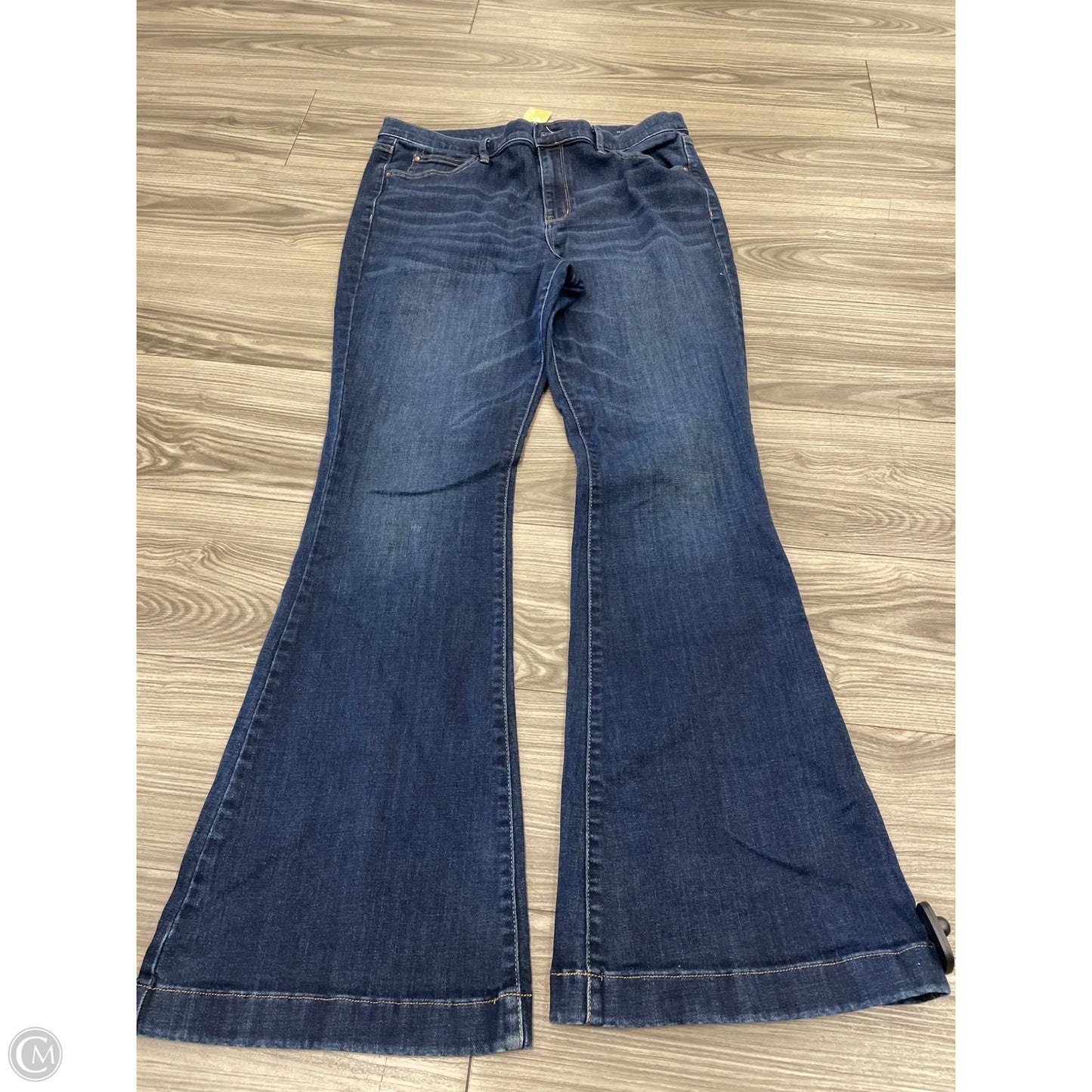 Jeans Flared By Ana In Blue, Size: 14