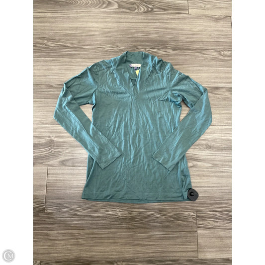Top Long Sleeve By Clothes Mentor In Green, Size: M
