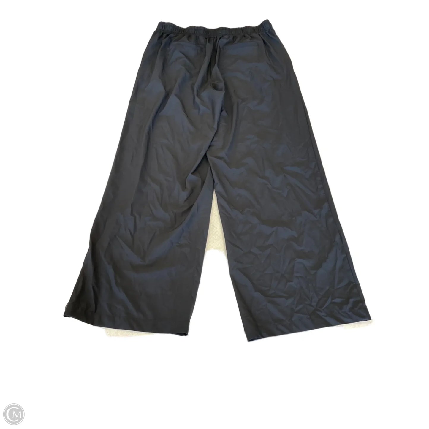 Pants Wide Leg By Apana In Black, Size: Xl