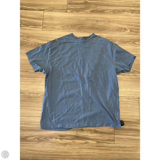 Top Short Sleeve By Pink In Blue, Size: S