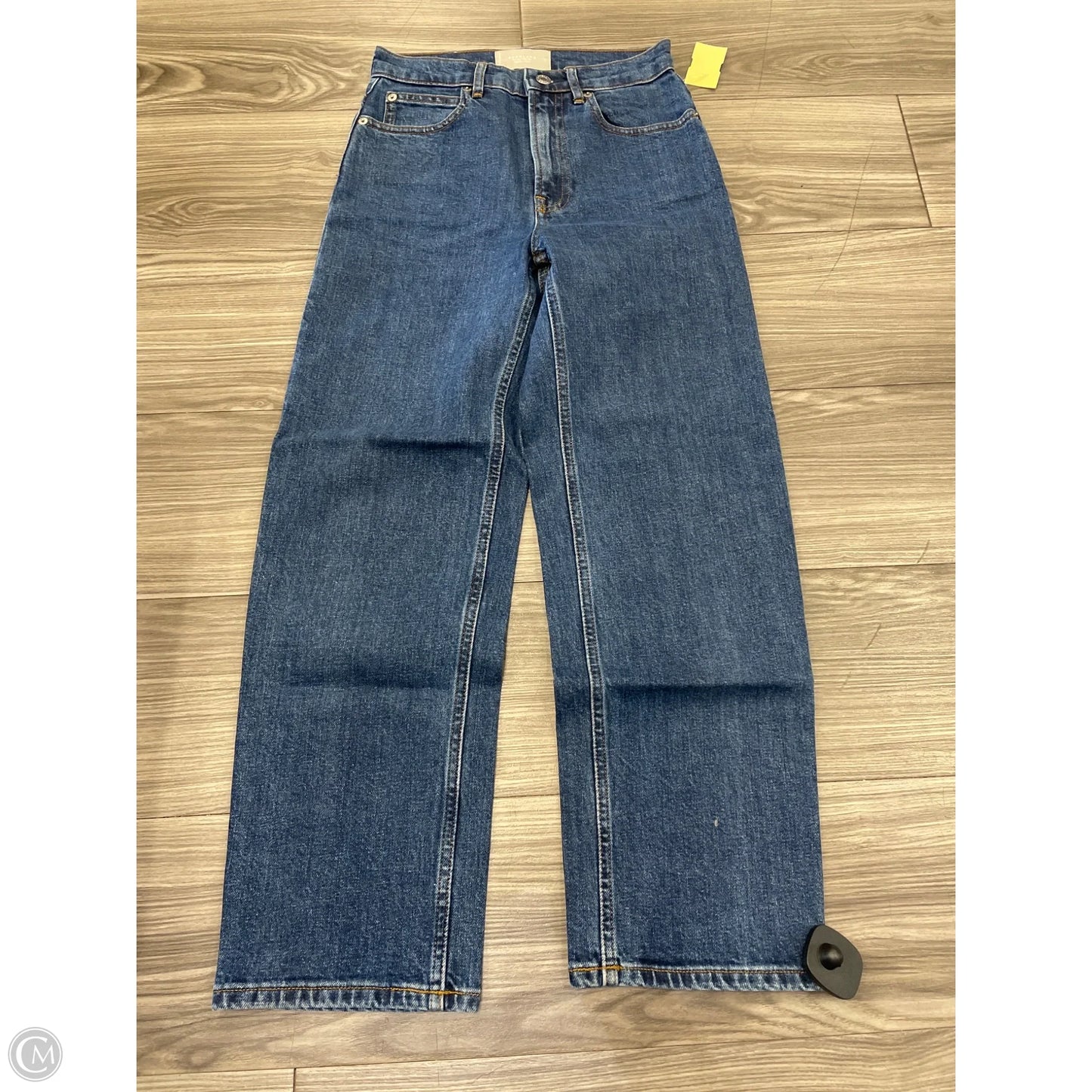Jeans Wide Leg By Everlane In Blue, Size: 0