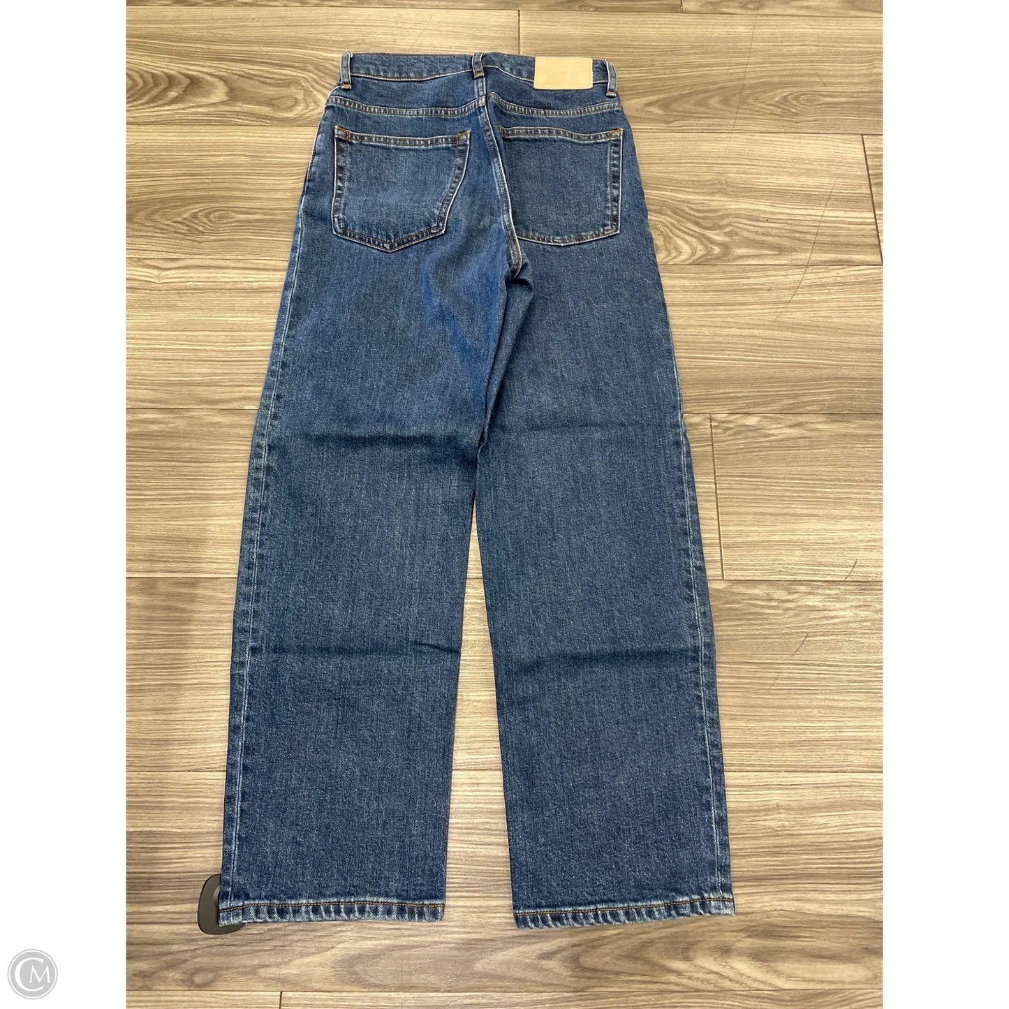 Jeans Wide Leg By Everlane In Blue, Size: 0