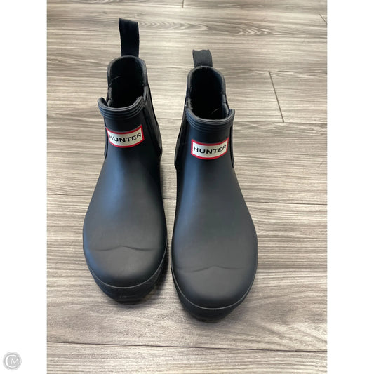 Boots Rain By Hunter In Black, Size: 6