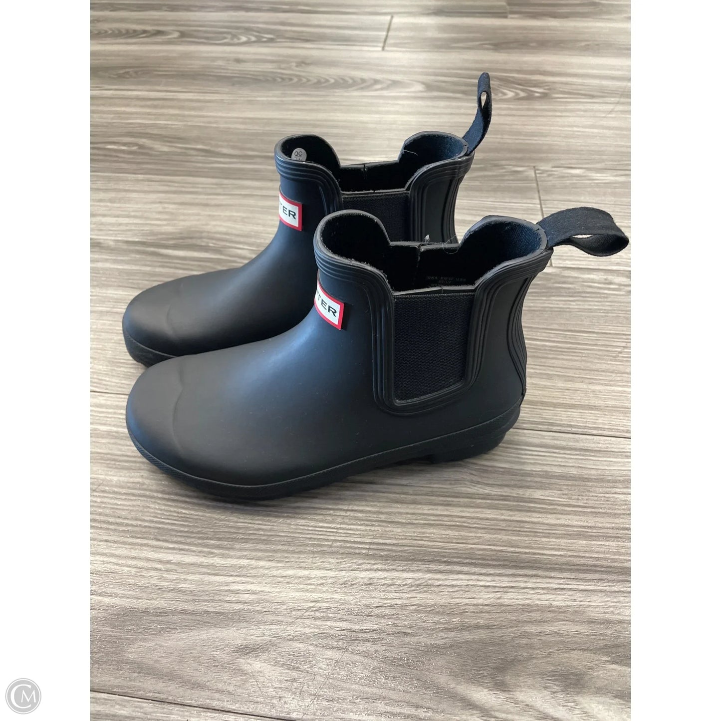 Boots Rain By Hunter In Black, Size: 6