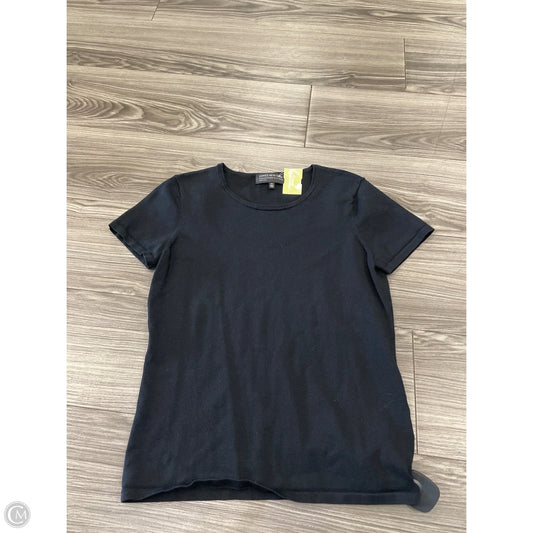 Top Short Sleeve By Jones New York In Black, Size: S