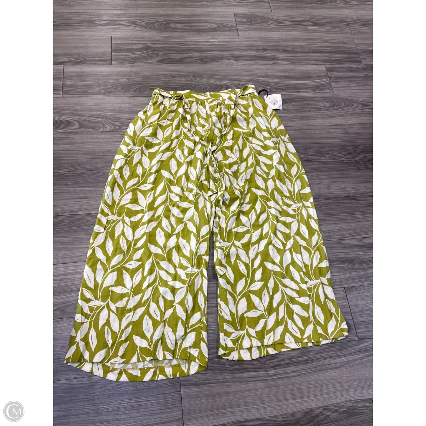 Pants Wide Leg By Ava & Viv In Green, Size: Xxl