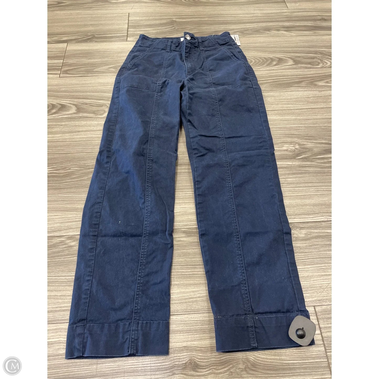 Pants Wide Leg By Loft In Blue, Size: 0