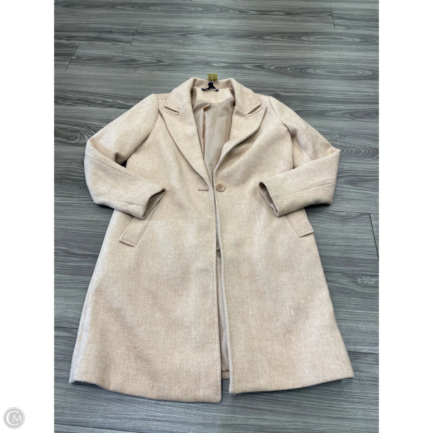 Coat Other By Apt 9 In Tan, Size: S