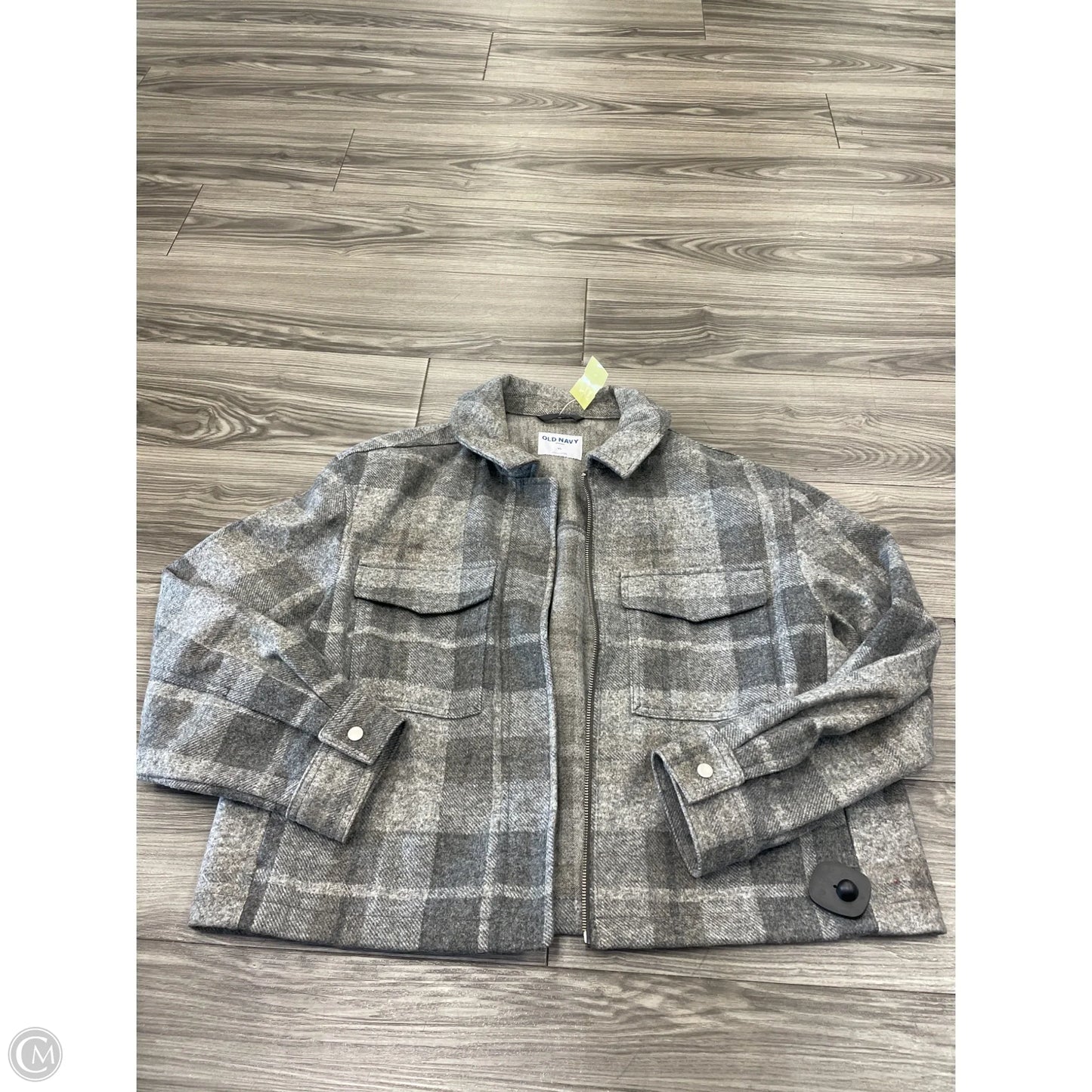 Jacket Other By Old Navy In Plaid Pattern, Size: Xl