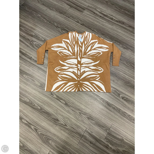 Cardigan By Chicos In Zebra Print, Size: M