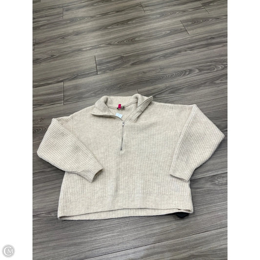 Sweater By Vince Camuto In White, Size: M