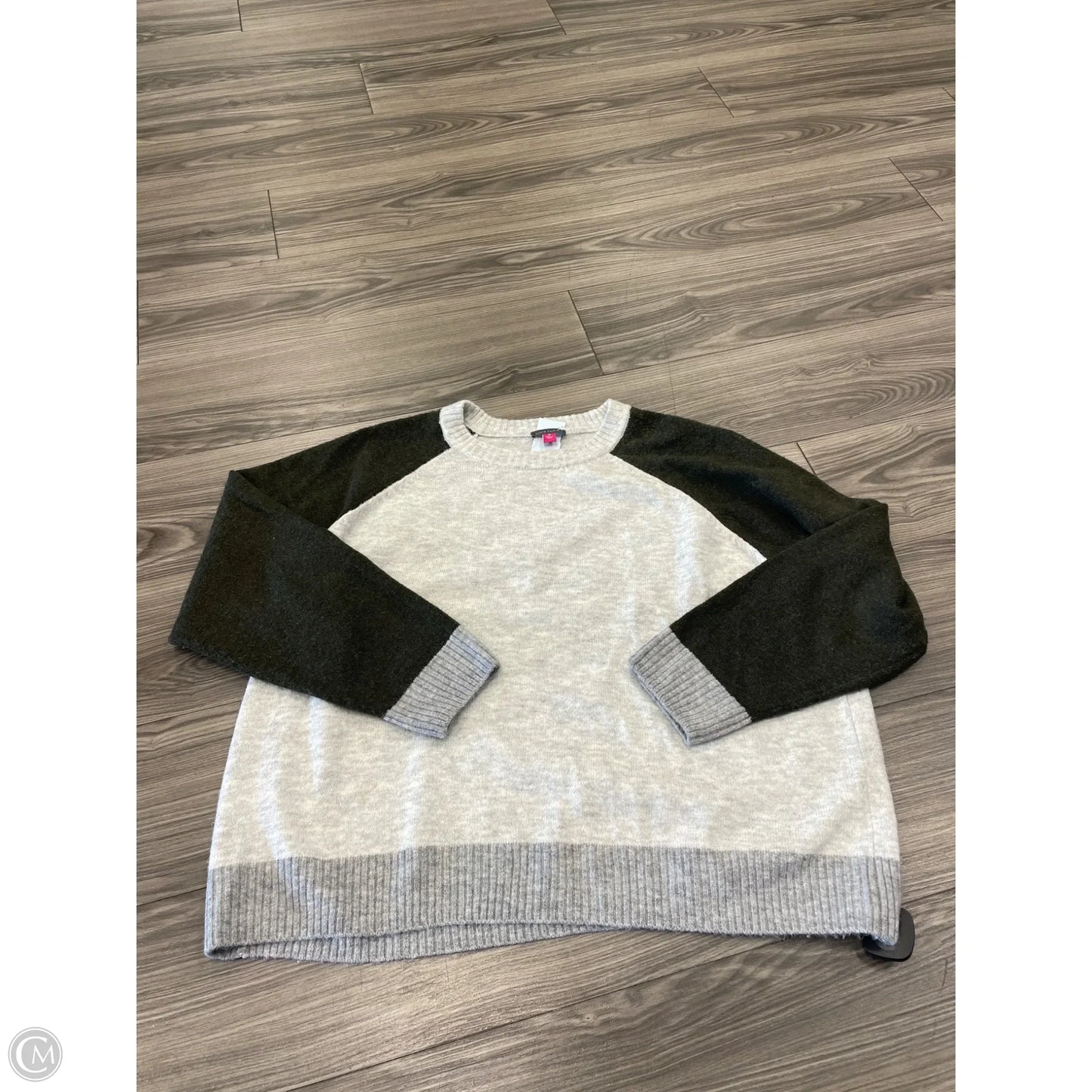 Sweater By Vince Camuto In Grey, Size: 1x