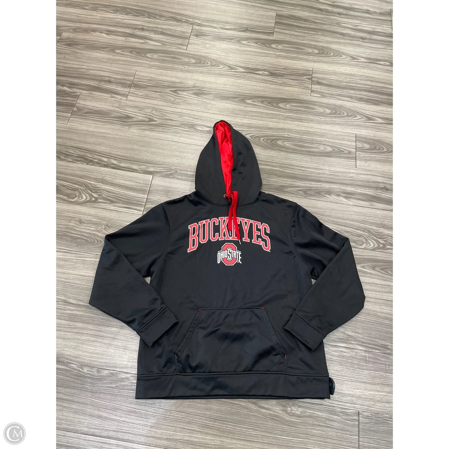 Athletic Sweatshirt Hoodie By Clothes Mentor In Black, Size: Xl