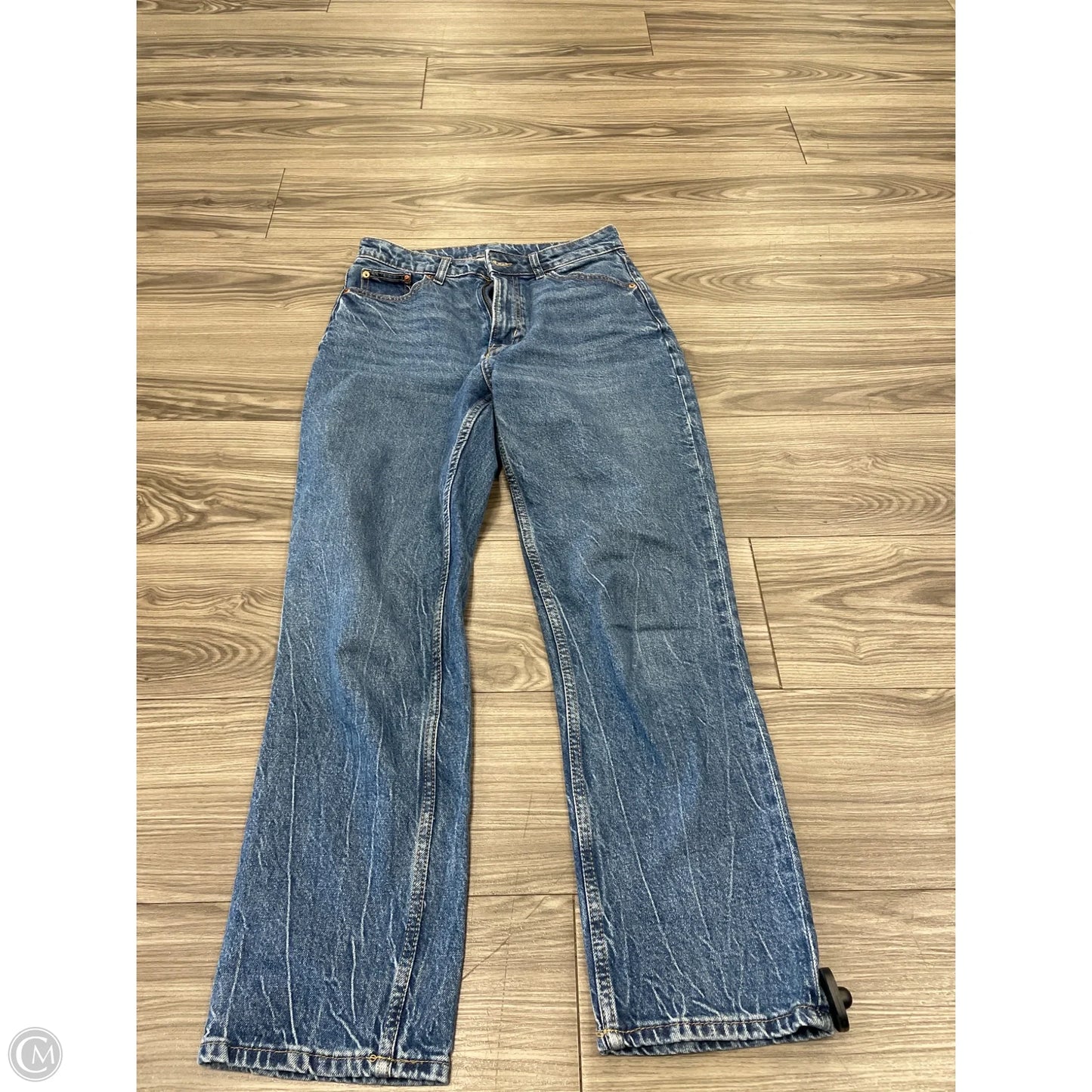 Jeans Boyfriend By Divided In Blue, Size: 6