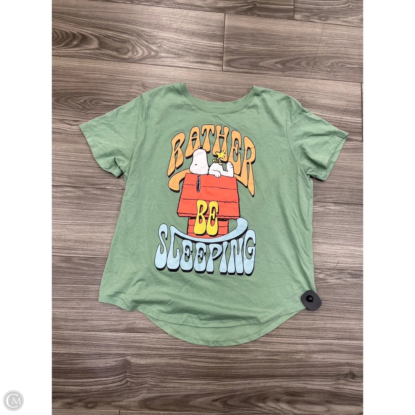 Top Short Sleeve By Clothes Mentor In Green, Size: 3x