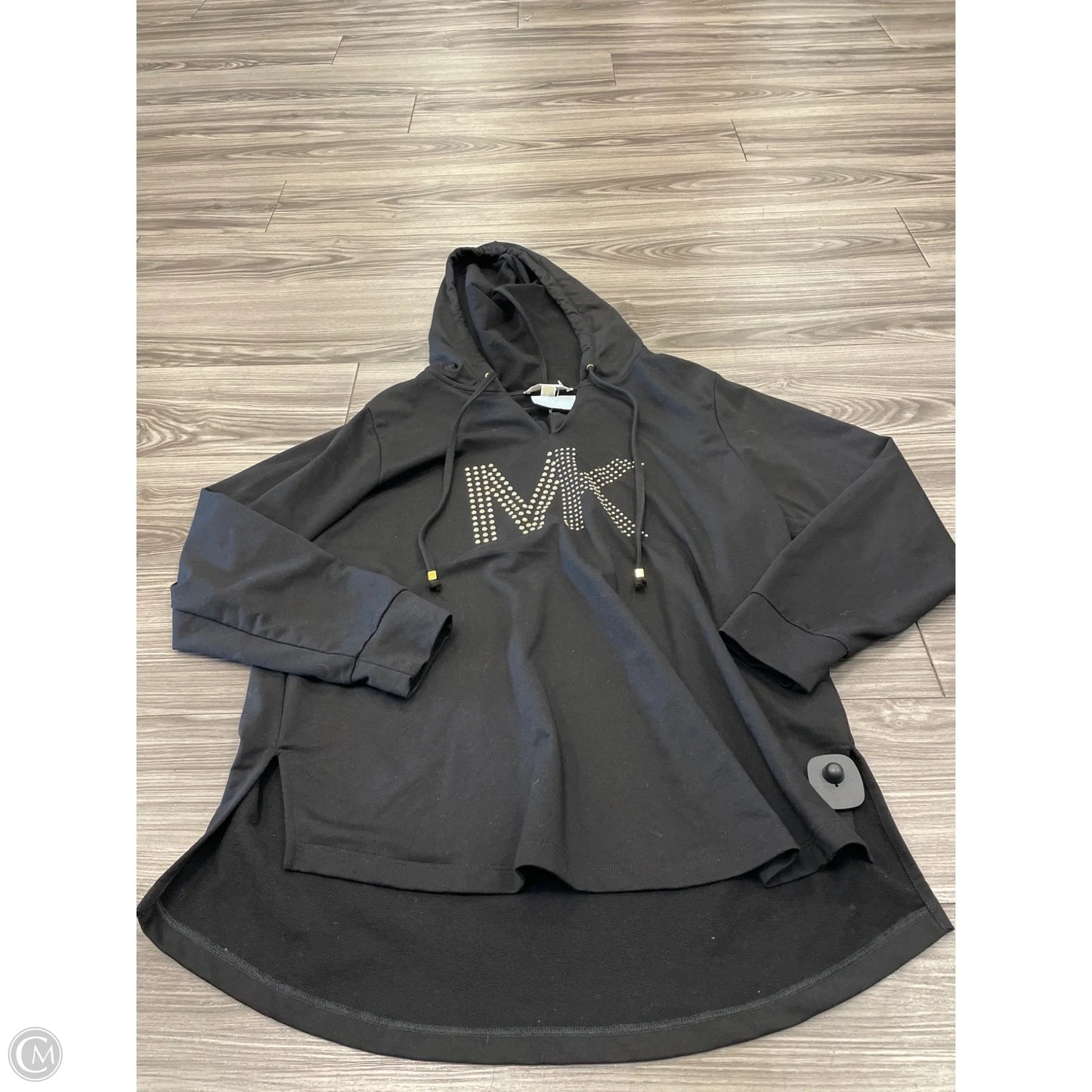 Sweatshirt Designer By Michael Kors In Black, Size: 1x