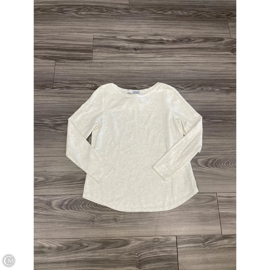 Sweater By Chicos In Cream, Size: L