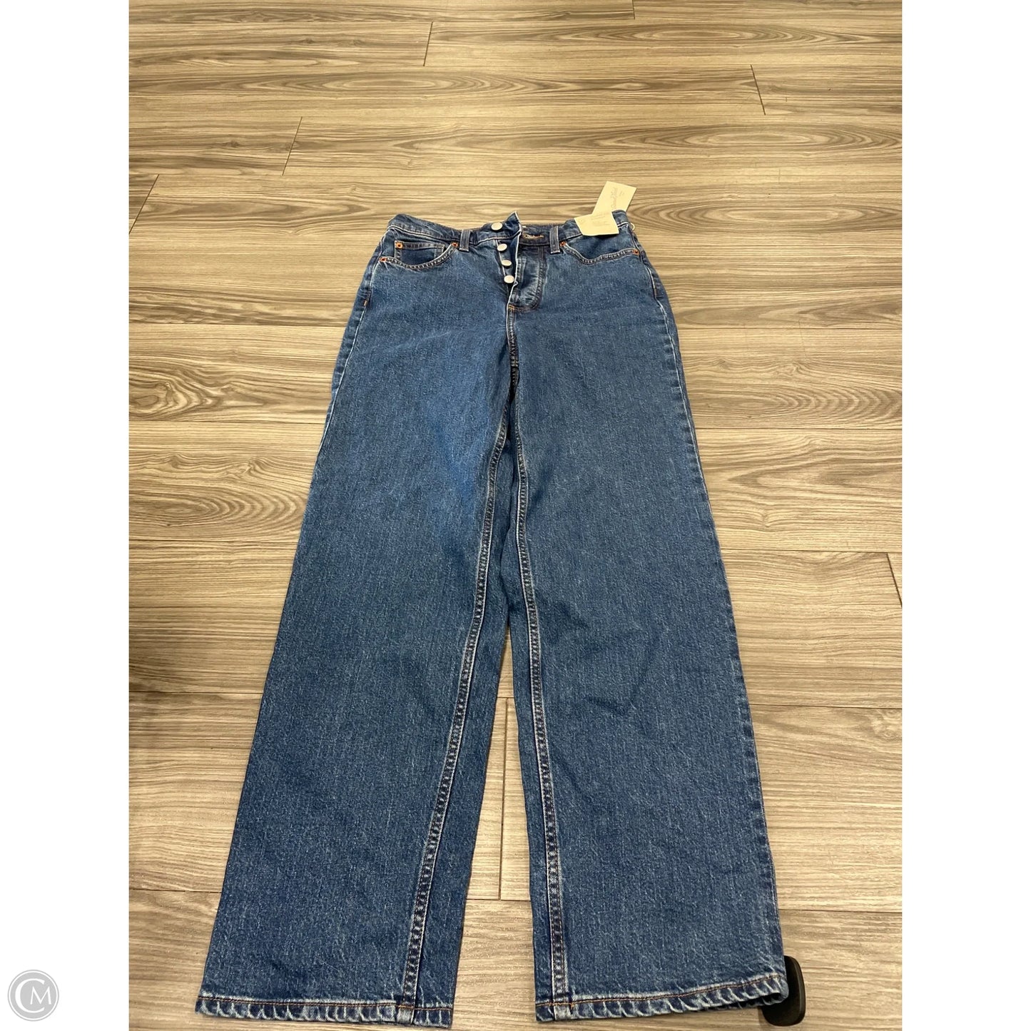 Jeans Straight By Universal Thread In Blue, Size: 4