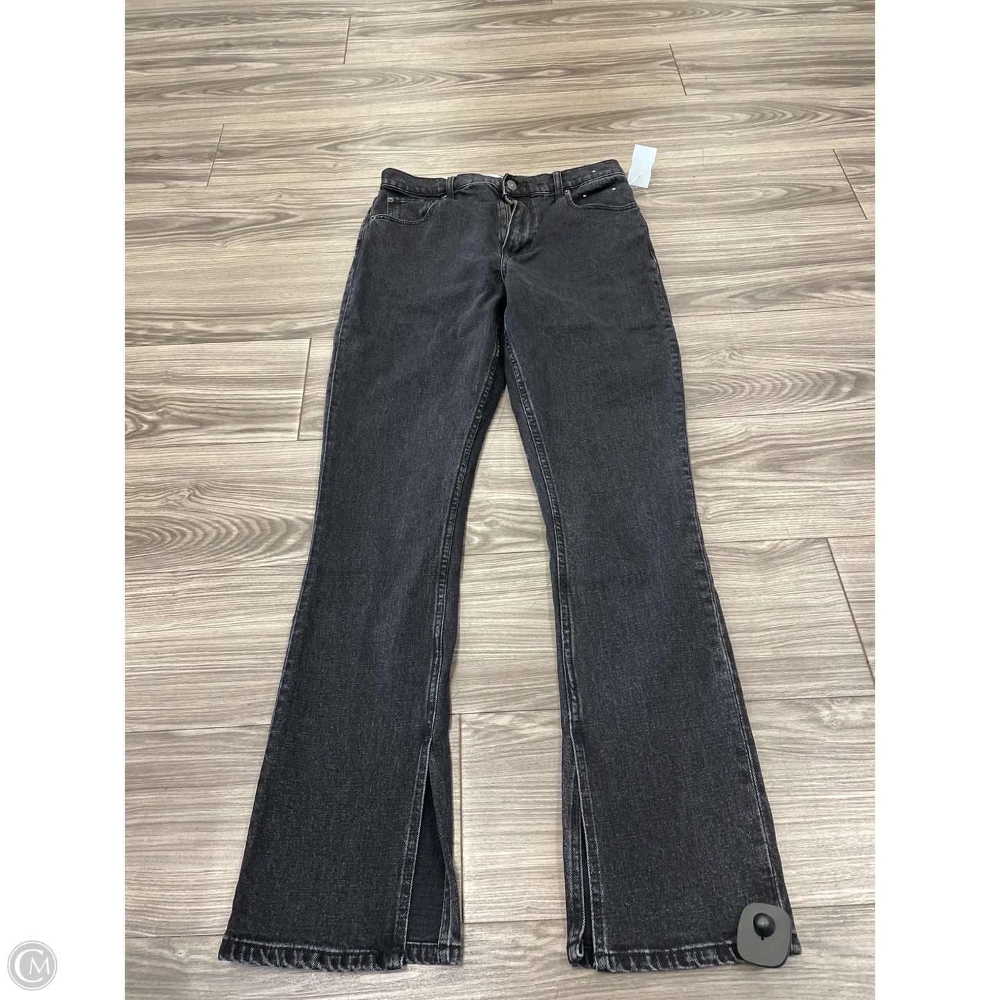 Jeans Boot Cut By Abercrombie And Fitch In Black, Size: 8