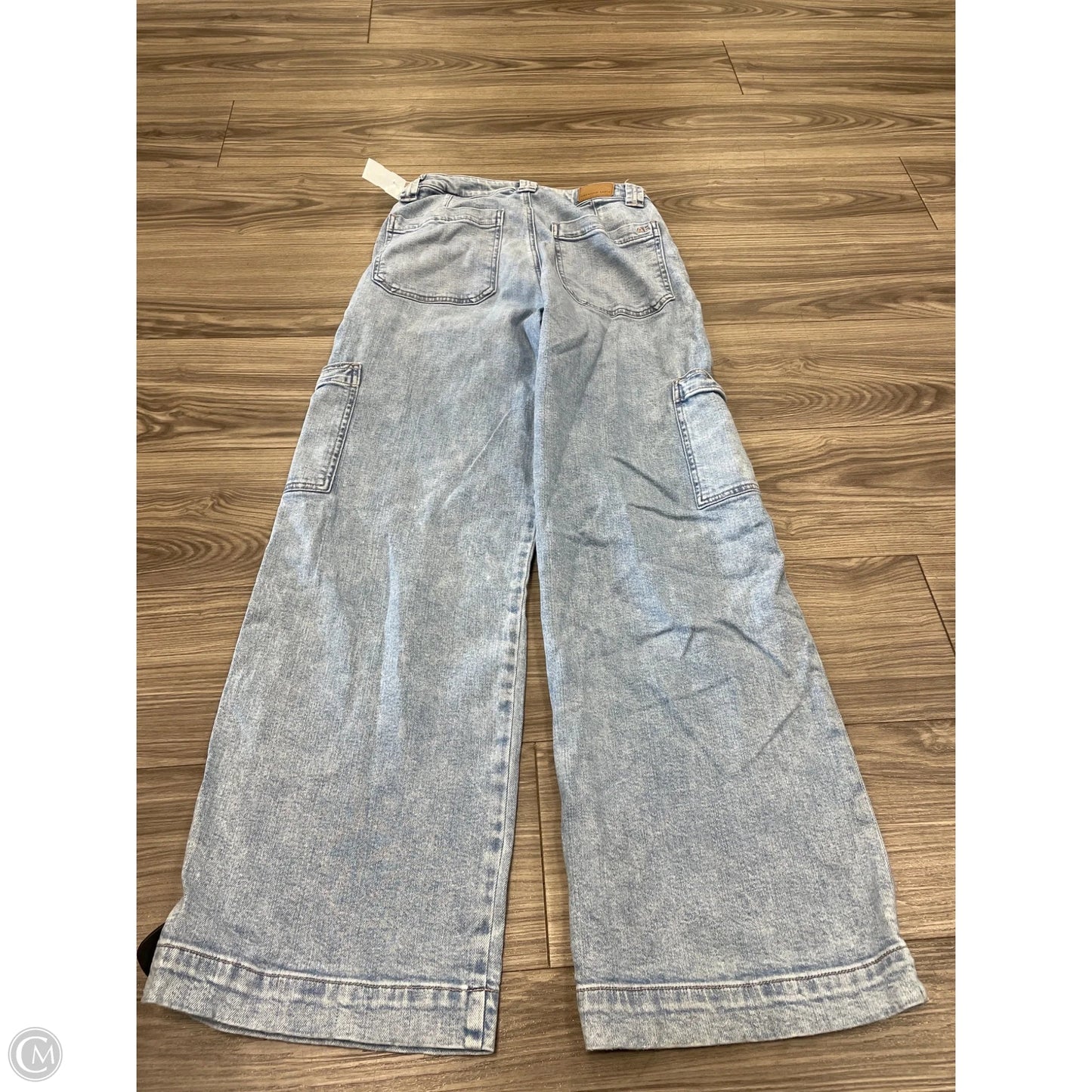 Jeans Wide Leg By American Eagle In Blue, Size: 2