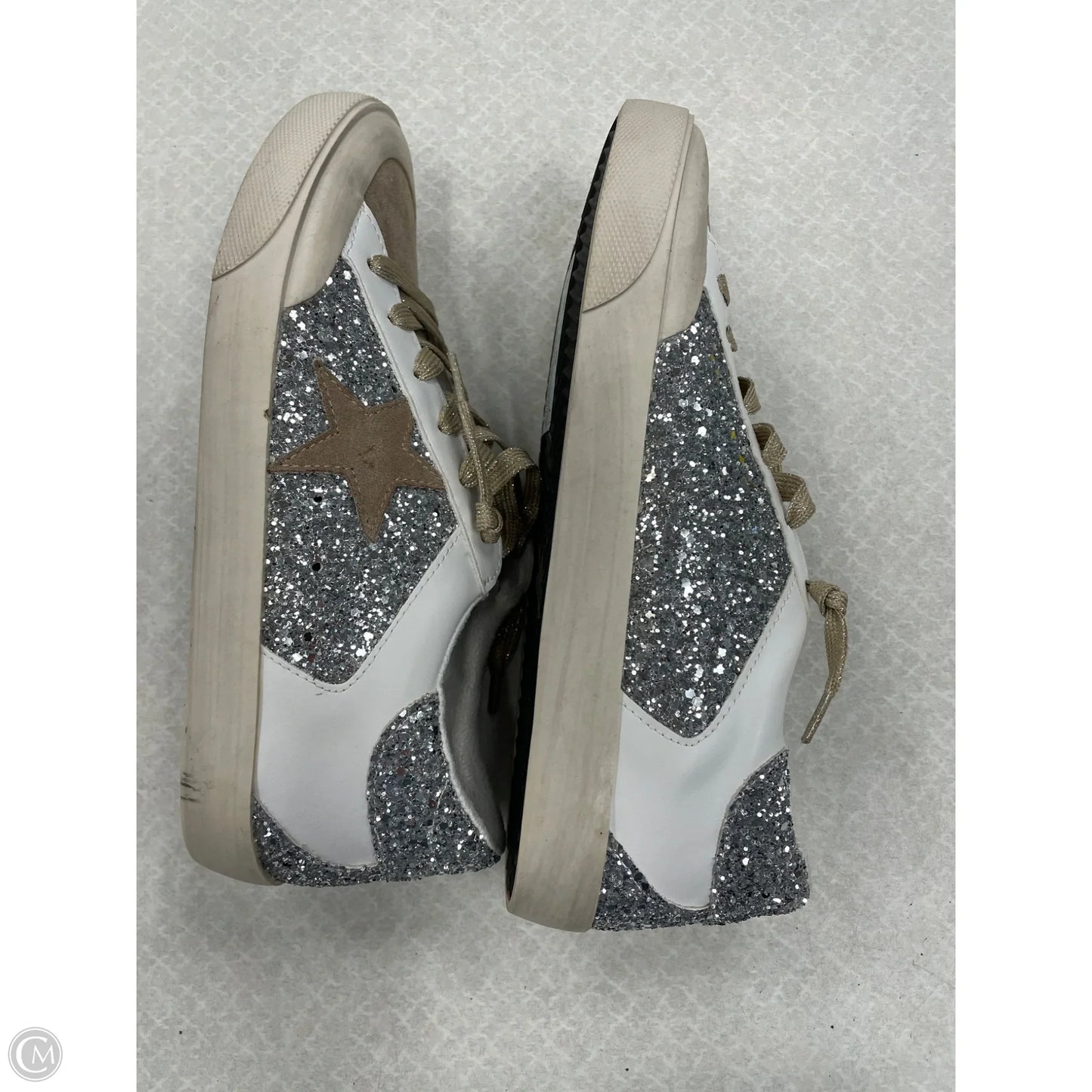 Shoes Sneakers By Mimi Chica In Brown, Size: 7.5