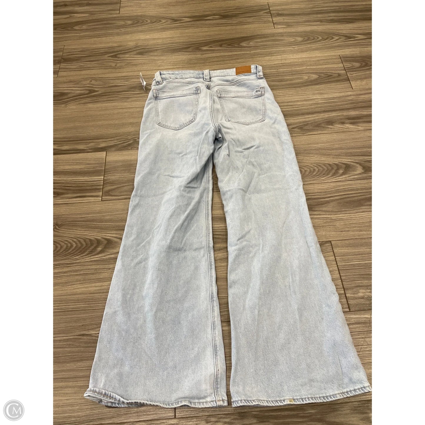 Jeans Wide Leg By American Eagle In Blue, Size: 6