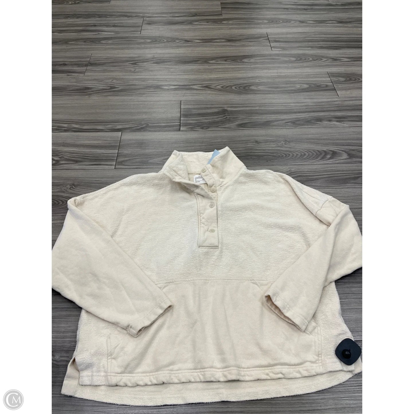 Sweatshirt Crewneck By Rei In Cream, Size: Xl