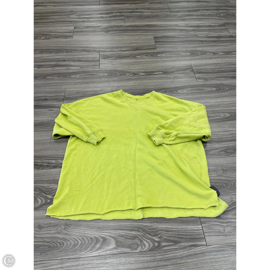 Sweatshirt Crewneck By Aerie In Green, Size: M
